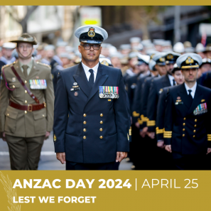 Anzac Day 2024 Social Tiles March